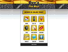 Tablet Screenshot of guystirebuys.com